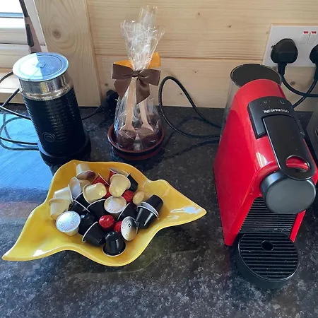 Casa de Férias Log With Hot Tub Large Patio Near *